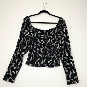 Anthropologie Sweetheart Top Floral